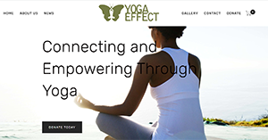Yoga Effect Website Design Marketing