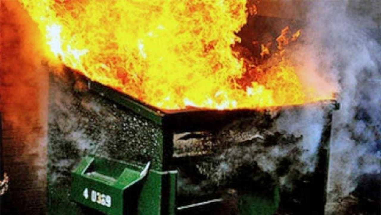 Paid Ad Dumpster Fire